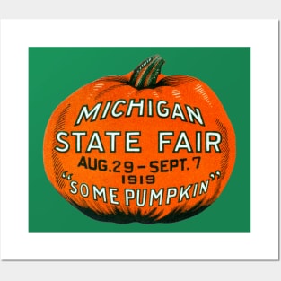 1919 Michigan State Fair Posters and Art